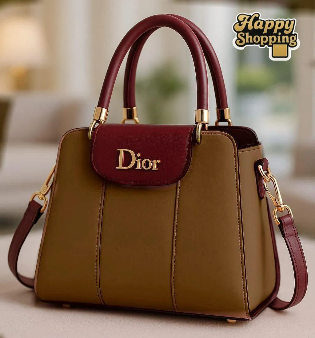 Green Leather Shoulder Bag for Women