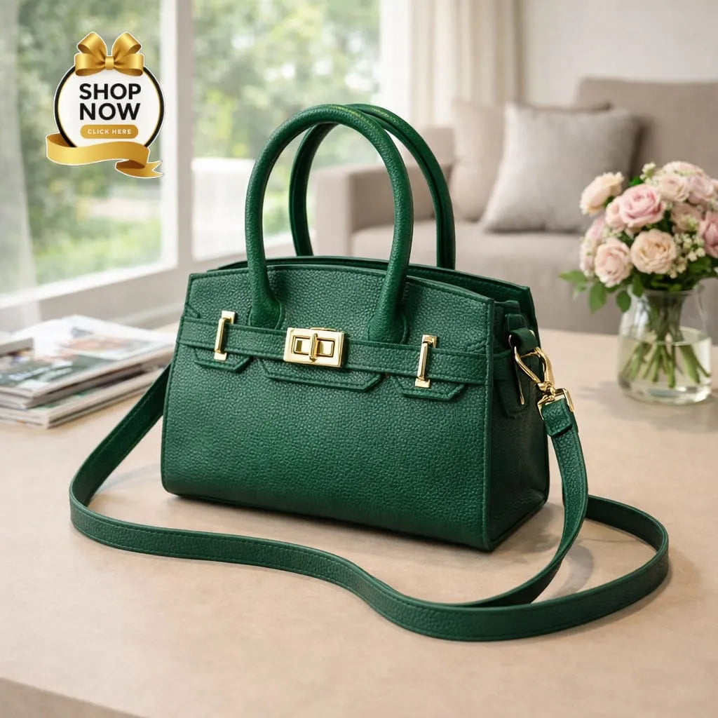 Women's Rexine Plain Hand Bag
