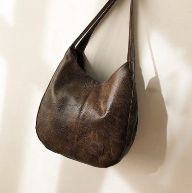 Women's Retro Soft Leather Shoulder Bag Premium Daily Use